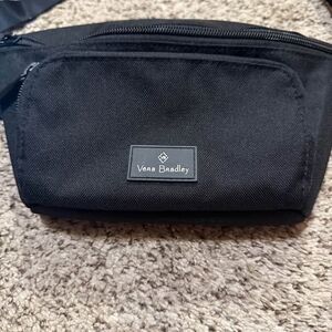 Vera Bradley Black Belt Bag - Gently Used